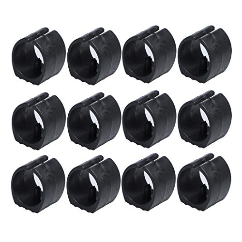 sourcing map Breuer Silla Pie Deslizamientos De Suelo única en Forma de U Cápsulas 25mm 12 Unidades