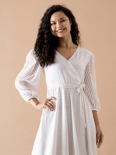 Image of AASK Women Fancy Plain & Solid Designer Dress for Women