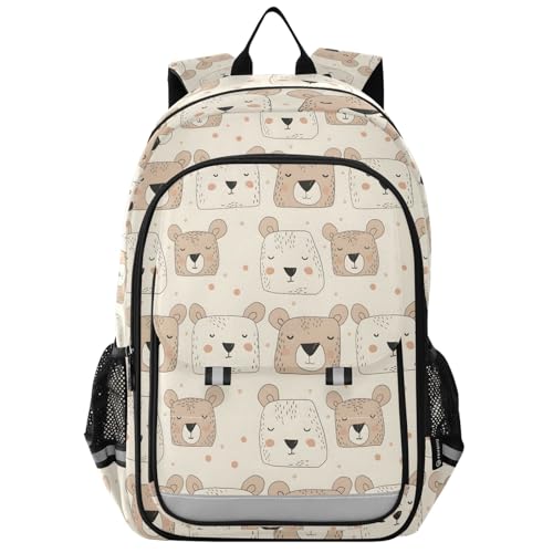 Sac à dos tendance Ours - Le compagnon doux des journées d'école