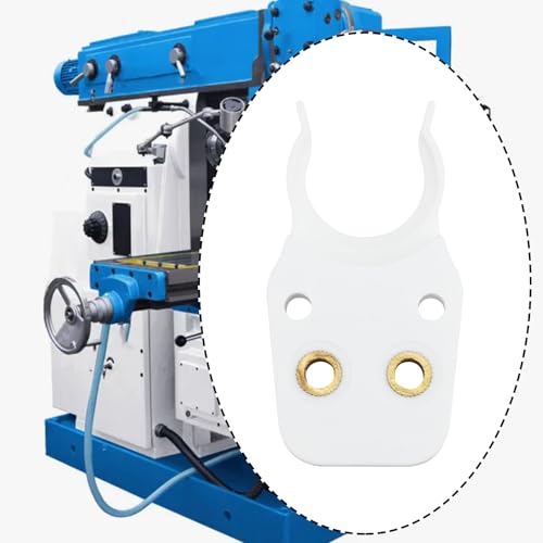 AS Axis Spindleon Werkzeughalter für Fräsmaschinen, mit Zentrierkrallenbefestigung, ISO20, 84 x 27 mm, Weiß, 2 Stück