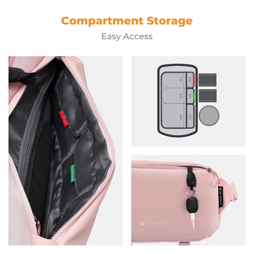 Bolsa bandolera impermeable para cámara DSLR miniatura 4