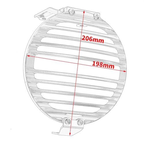 Grille phare moto CB650R calandre de protection premium - 7
