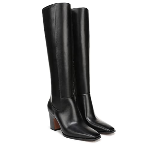 Franco Sarto Women's Jonie Mid Calf Boot Black Leather 9 M by Franco Sarto - Used condition - Image 8