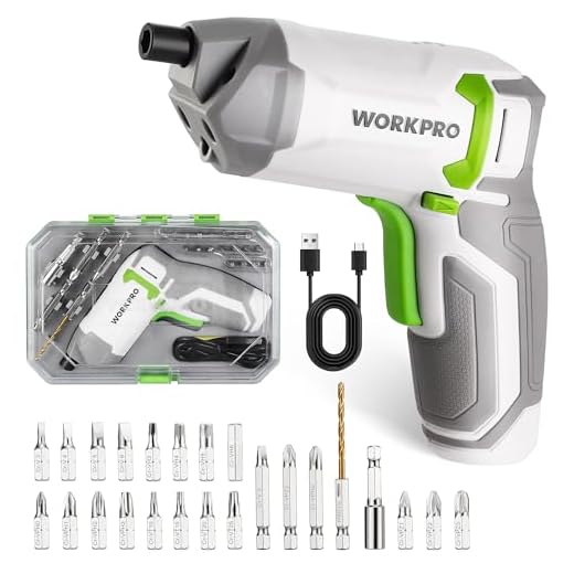 WORKPRO 3.6V Cordless Electric Screwdriver
