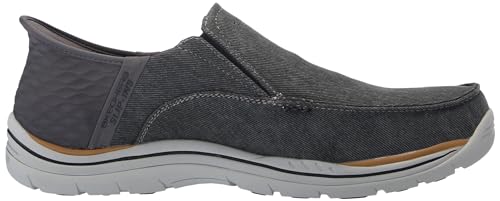 Image of Skechers Men's USA Expected - Cayson Moc Toe Canvas Slip-Ins