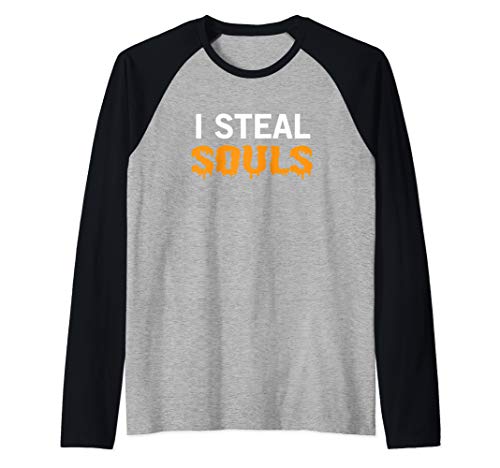 I Steal Souls - Gingers Stereotype Raglan Baseball Tee