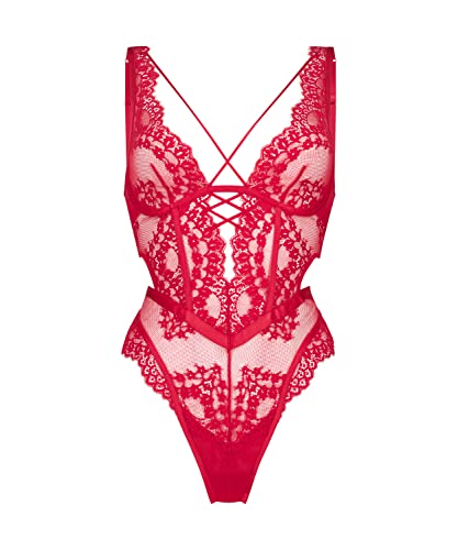 Hunkemöller Body Sanne - tango red - M