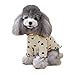 YBGGJO 犬服 ハートロングスリーブ 春夏 秋冬 犬の服 長袖 かわいい おしゃれ 猫 小型犬 中型犬 ペット用品