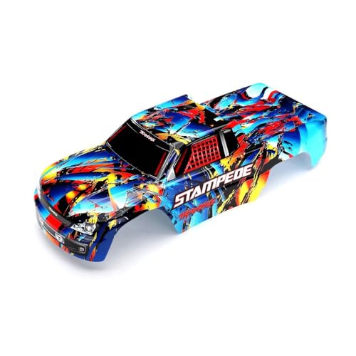 Traxxas TRA3648 Body, Stampede, Rock n' Roll (Painted, Decals Applied)