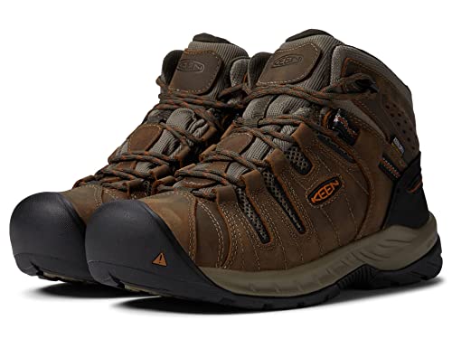 Image of KEEN Men's Flint 2 Mid Height Waterproof Non Slip Work Boots