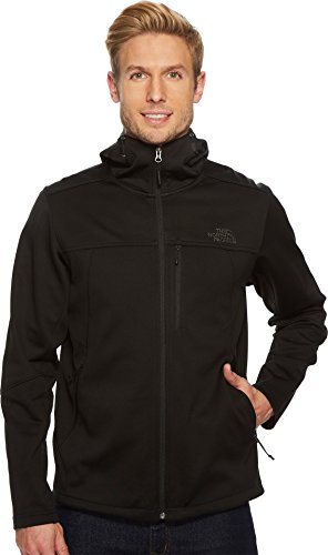 The North Face Men's Apex Canyonwall Hybrid Hoodie - TNF Black & TNF Black - L