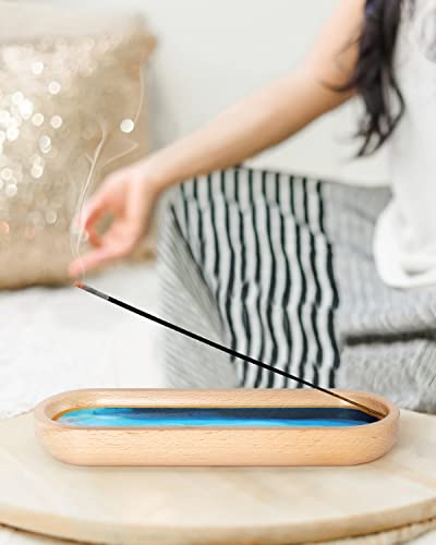 Incense Holder For Sticks Collect All Ashes High Temperature Resistant Without Burn Marks Ash Catcher Beach Ocean Coastal Gifts #TOP3