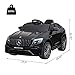 Aosom 12V Toddler Ride On Car with Remote Control, Mercedes Benz AMG GLC63S Coupe, Electric Car with 2 Speed, MP3 Player, Light, Horn, Songs, Suspension, Black