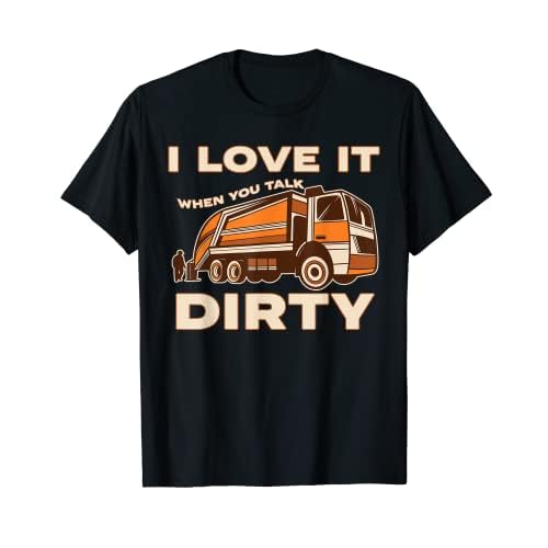 Divertido disfraz de camión de basura, reciclaje de basura Camiseta