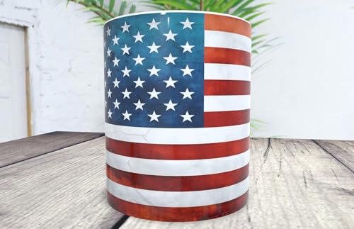Imagen de La Huella Taza personalizada Bandera USA