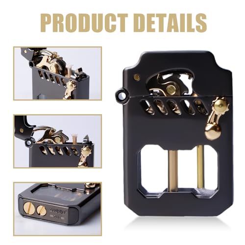 Briquet durable en métal pour ne jamais manquer de carburant
