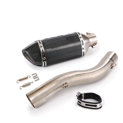 Tube liaison intermédiaire échappement 51mm pour Ducati Monster 797 2017-2020