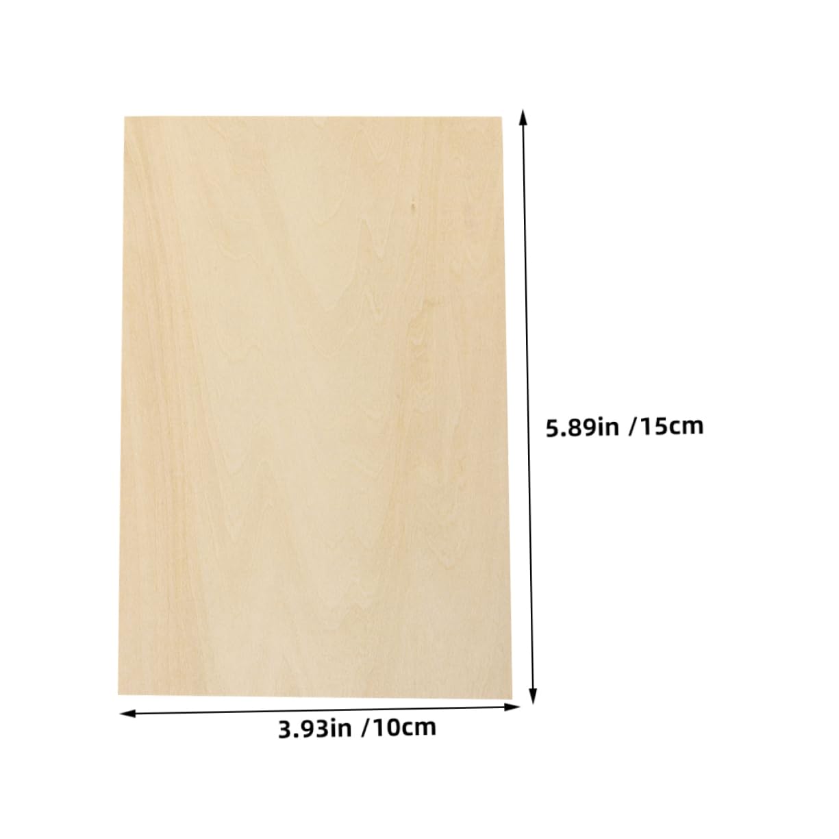 STOBOK 24pezzi Assi di Legno Grezzo Fette di Legno Non Rifinite per Artigianato Materiale per Progetti Fai da Te e Decorazioni