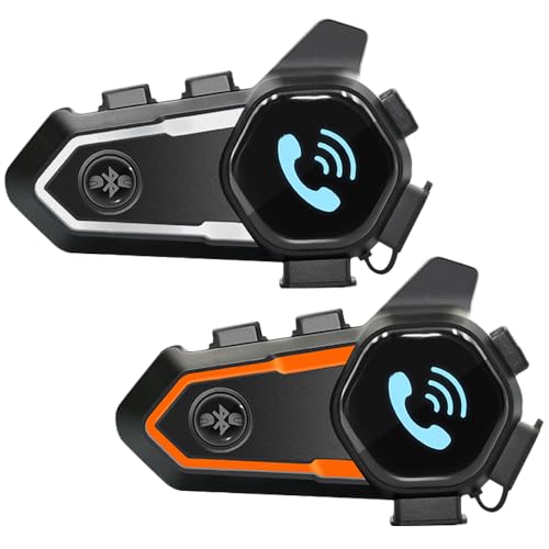 バイクインカム 2個セットBluetooth 10人同時接続　通話 Amazon.co.jp: バイク インカム 2023最新Bluetooth5.3 インカム