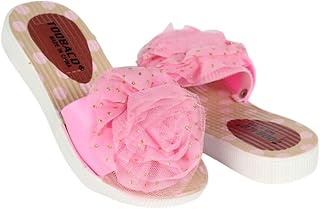 شبشب بنات قالب صغير درجتين فلات للصيف 1139 (روز, 25)