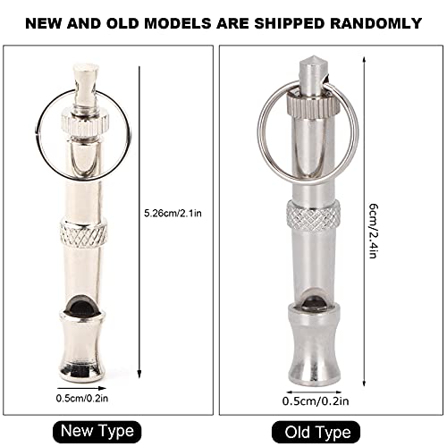 Heepdd HEEPDDZ79FY3GOUM 2Pcs Dog Whistles, Stainless Steel Ultrasonic Whistle thumb #3
