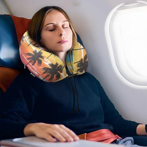 Almohada de espuma viscoelástica multicolor para cuello miniatura 6