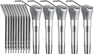 BONEW 5 Sets Way Air Water Spray Triple Syringe Nozzles Tips