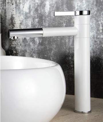 Aquieen Brass, Copper Luxury Series Extended Body Hot and Cold Basin Mixer Basin Tap (Amaze White Chrome, Twist) (B084CW5WPV) Amazon Price History, Amazon Price Tracker