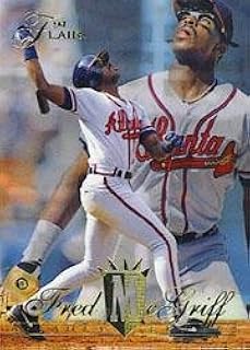 1994 Fleer Flair Baseball Card #131 Fred McGriff