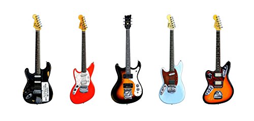 Kurt Cobain's Guitarras Tarjeta de felicitación, tamaño DL