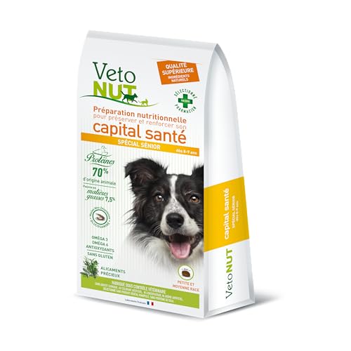 VetoNUT Croquettes Chiens Séniors 2,5kg