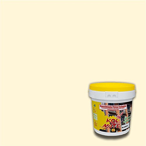 Revestimiento Pétreo de Fachadas Pintura especial para fachadas (20 kg., marfil)