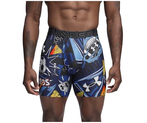 Boxerjock Under Armour Tech Mesh de 6" que elimina el sudor y evita rozaduras molestas para hombre