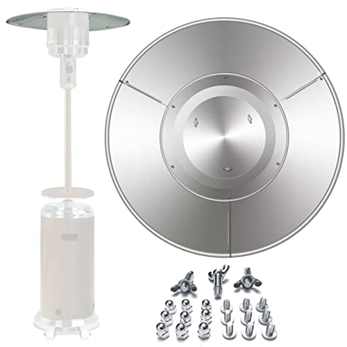 Patio Heater Replacement Dome Part, Propane Heat Reflector Shield Top