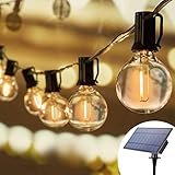solar lichterkette außen warmweiß ikea 25 Stueck G40-Lampen LED-Lichterketten mit 1 Ersatzlampen, Gesamtlaenge ca. 25 Fuss, geeignet fuer den privaten oder gewerblichen Gebrauch.