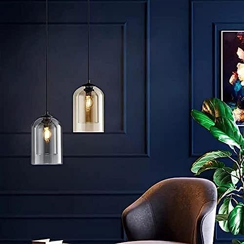 Candelabro de vidrio soplado a mano con diseño esférico elegante y color avanzado para comedor 5