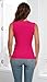 AUHEGN Womens Tank Tops Summer Sleeveless Racerback Casual Basic Ribbed Shirts Rose Red Medium