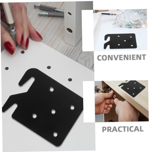 Support de rail de lit universel en fer avec 4 crochets et fixations - 7