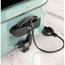 Adhesive Cable Stabilizer Organizer &ndash; 2&rsquo; Cable Wrapping Apparatus, Cable Collector for Airfryer, Mixer, Coffee Machine and Kitchen Appliances