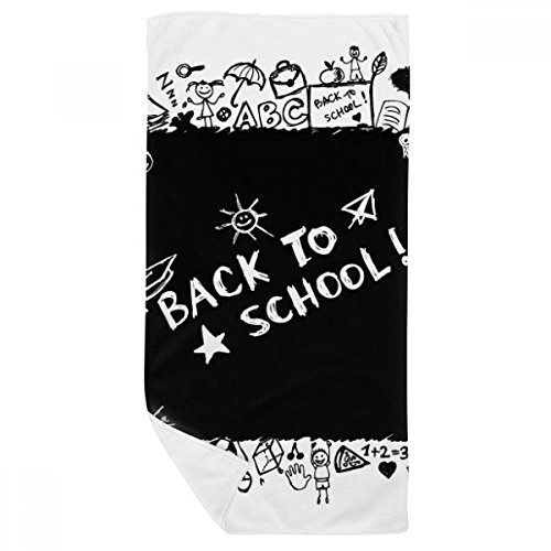 Serviette de bain compacte 35x70cm multicolore séchage rapide pour espace réduit