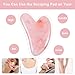 36 Pcs Gua Sha Facial Tool Resin Massage Tool Heart Shaped Gua Sha Stone Board for Face Body Skin Massage Spa Acupuncture Prevent Wrinkles