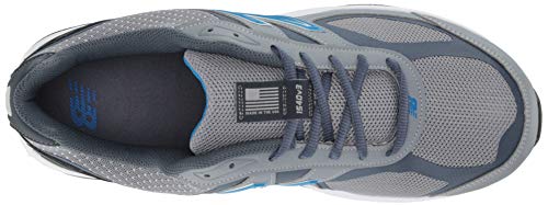 New Balance Tênis de corrida masculino 1540 V3, Marblehead/preto, 13 X-Wide