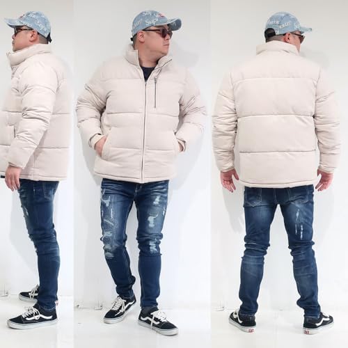 Amazon | メンズ ブランド 大きいサイズ ダウンジャケット Louis