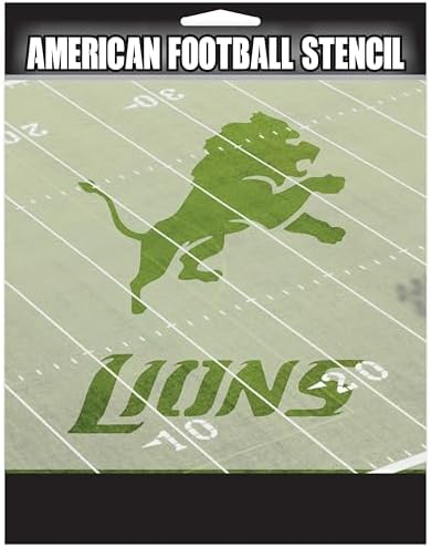Lions Stencil - Show Your Detroit Football Pride