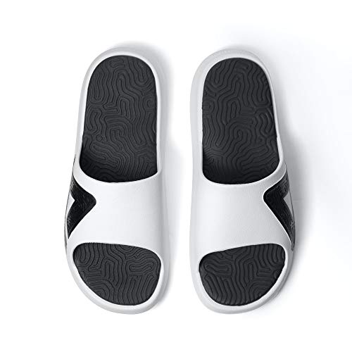 Image of PEAK TAICHI Slides Slippers for Men and Women Cloud Soft Cushioned Sole Indoor Outdoor House Slide Sandals