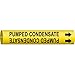 Brady 4264-A, 94952 Brady Snap-On Pipe Marker, (Pack of 25 pcs)