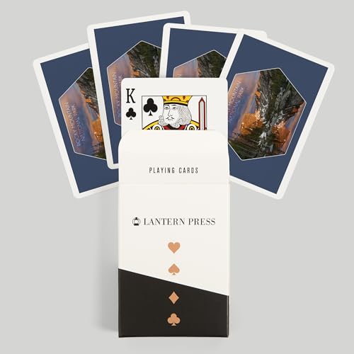 Lantern Press Rocky Mountain National Park, 52 cartas póker miniatura 6
