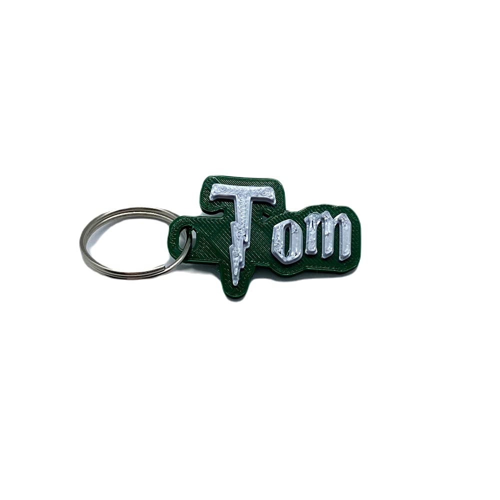 Wizarding Keyrings (Green House, Green/Silver)