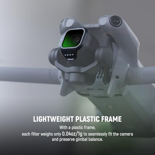 Image of NEEWER UV Filter Compatible with DJI Mini 5 Pro Drone, Snap On Protective Filter Camera Lens Protector Multicoated Optical Glass Aerial Photography Accessories