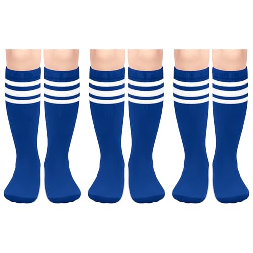 Image of Sarfel Toddler Soccer Socks Kids Soccer Socks Youth Soccer Socks Kids Baseball Socks Girls Softball Socks Boys Football Socks
